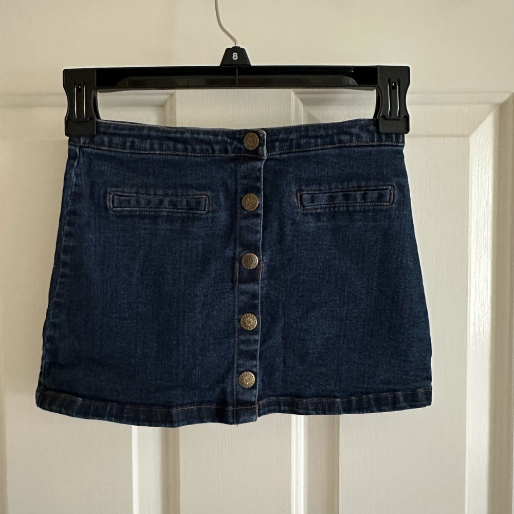 Outdoor Kids buttonup skirt, size 4/5